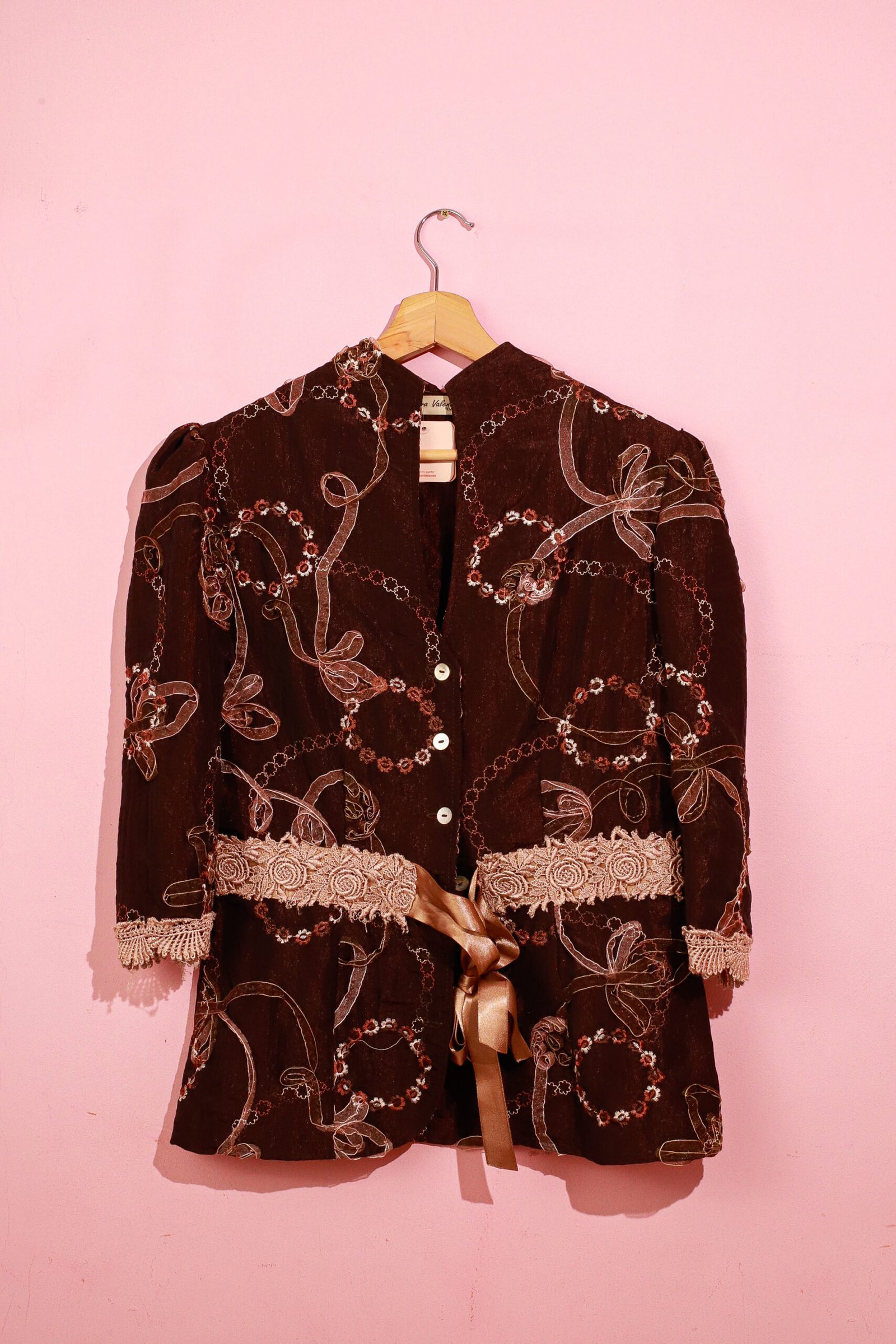 Vestido Cafe con Diseño